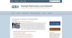 Desktop Screenshot of gabankruptcylawyersnetwork.com